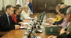 10. novembar 2015. Predsednica Narodne skupštine u razgovoru sa državnim sekretarom za evropske poslove Ministarstva spoljnih poslova Francuske
